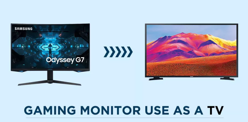 Gaming Monitor as a TV
