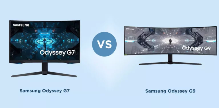 Samsung Odyssey G7 vs G9 Monitor: What’s the Difference?