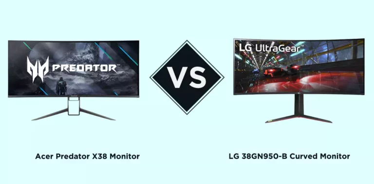 Acer x38 Vs LG 38gn950 Monitor: Which One Has The Most Features?