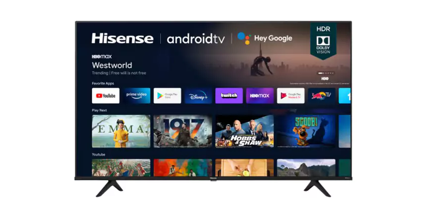 Hisense 43A6G 4K Ultra HD Android Smart TV