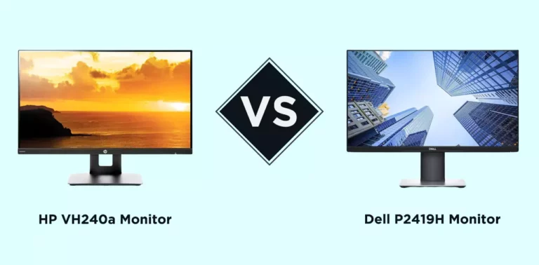 HP VH240a Vs. Dell P2419H: What’s the Difference?
