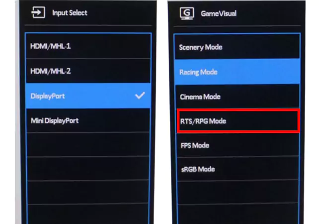 enable the RTS setting