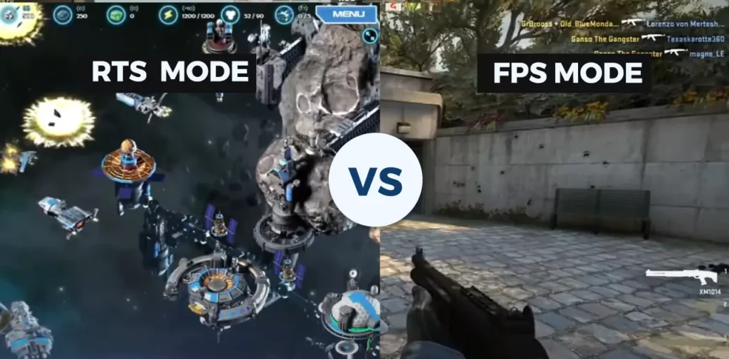 RTS Vs. FPS Mode in Monitor