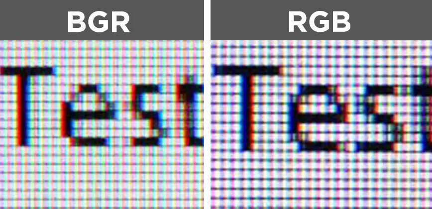 BGR vs RGB